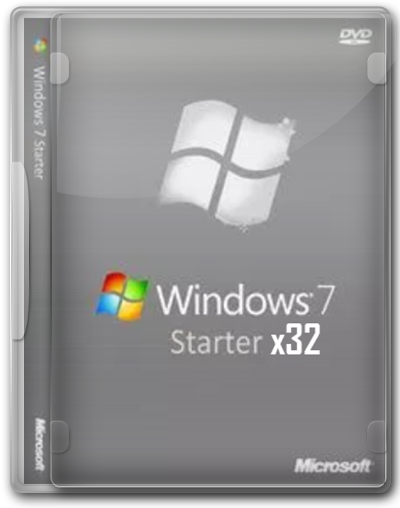 Windows 7 Starter 32 bit Начальная версия на русском